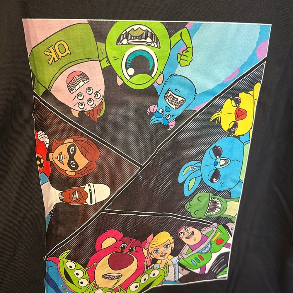 Adidas men’s graphic short sleeve crew neck Pixar t-shirt